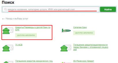 Mga paraan ng pagbabayad para sa isang pautang sa Unicredit Bank Pagbabayad ng isang unicredit loan sa pamamagitan ng Sberbank online