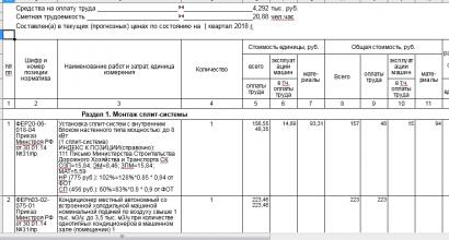 Split tizimni o'rnatish uchun taxminiy misol