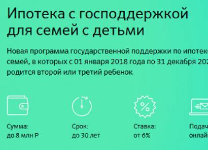 How to correctly fill out an application for a mortgage in Sberbank: ready-made samples and useful tips Application for a mortgage in Sberbank sample